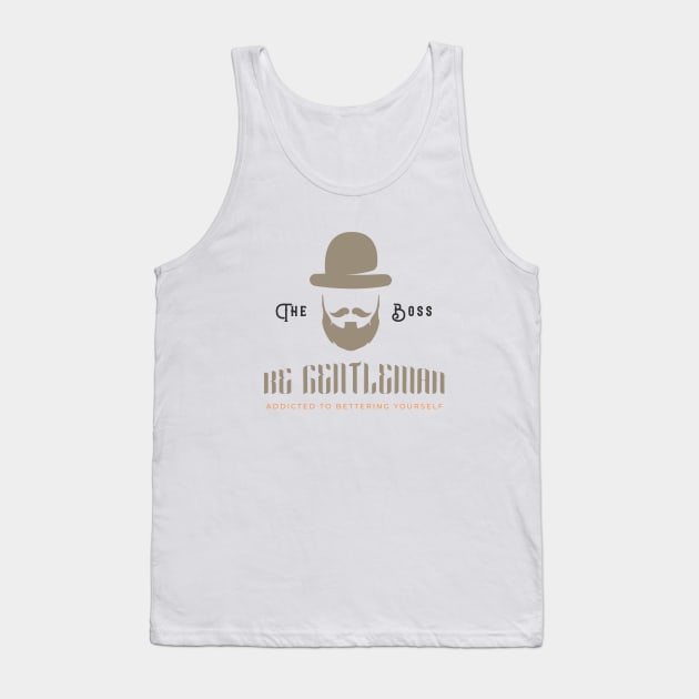 Be Gentleman Tank Top by Next Mahamud